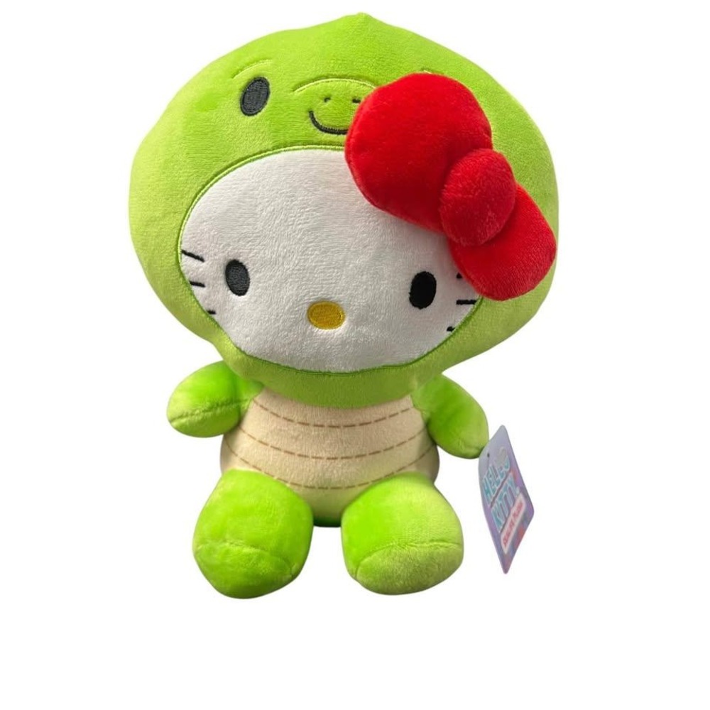 Hello Kitty Sealife Turtle Plush NEW WITH TAGS Approx 8"